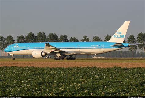 Ph Bvw Klm Royal Dutch Airlines Boeing 777 300er Photo By Ronald