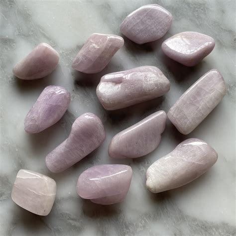 Pink Kunzite Tumbled Pocket Stone Minera Emporium Crystal And Mineral Shop