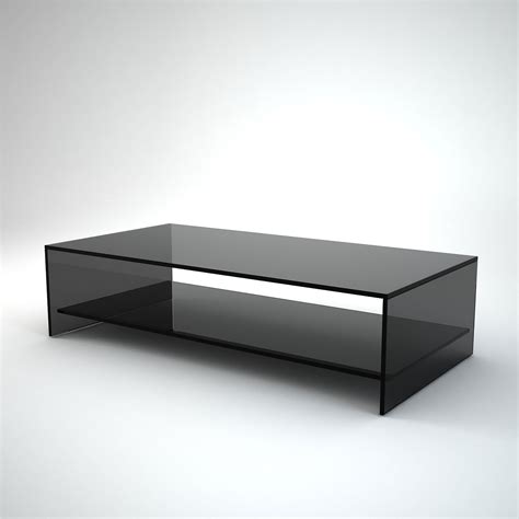 Free shipping exclusive designs easy emi. Judd - Rectangular Smoked Glass Coffee Table with Shelf ...