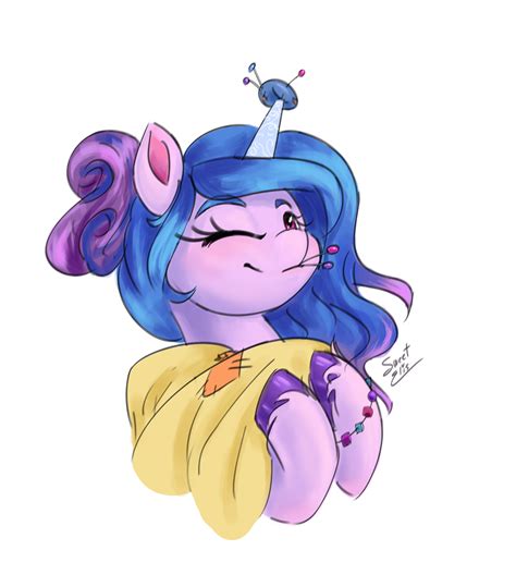 #2560636 - safe, artist:elisdoominika, izzy moonbow, pony, unicorn, g5