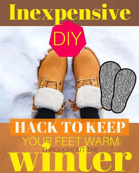 Diy Hack To Keep Your Feet Warm Throughout The Winter Cold Feet
