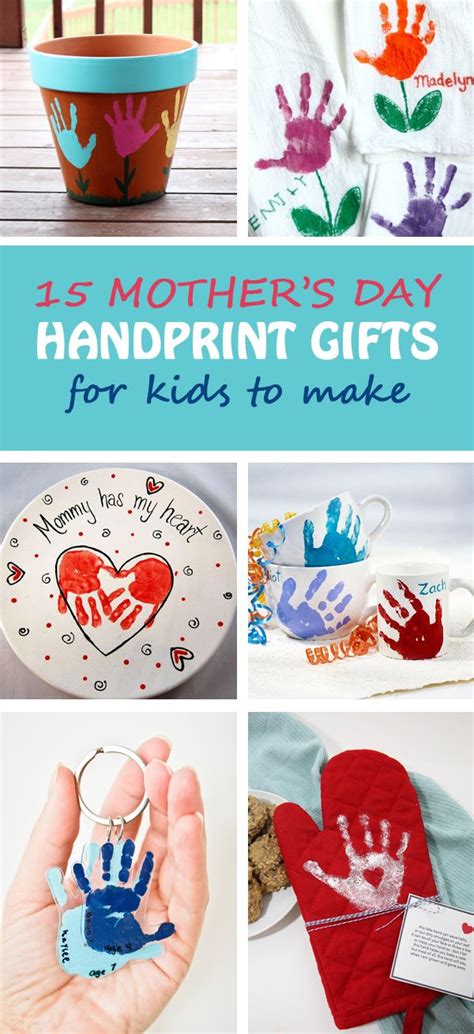15 Mothers Day Handprint Ts For Moms And Grandmothers Easy