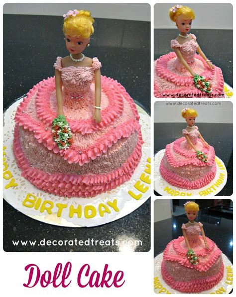 Happy Birthday Pink Barbie Cake Design Collection Fun Cake Auto