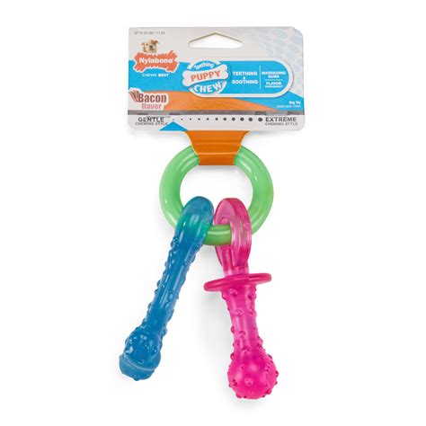 Nylabone Puppy Teething Pacifier Flexible Chew Toy Petco
