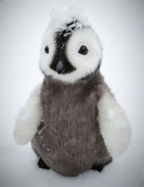 Cute Baby Penguin Penny By Irina Kostromina Handmade Teddy Bears For Sale On Tedsby