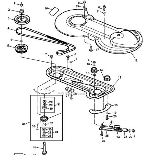 John Deere Lt166 Drive Belt Diagram Chartdevelopment