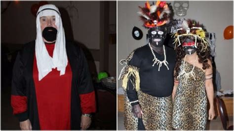 completely unacceptable racist act psac director blasts offensive costumes worn at