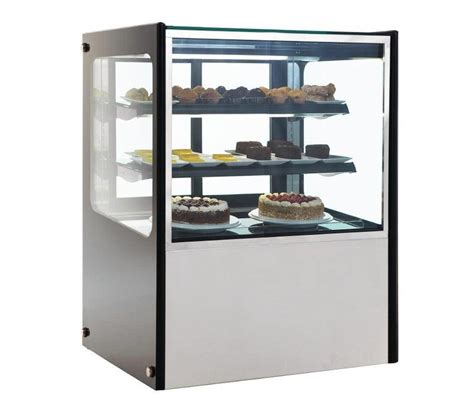 Polar Refrigerated Display Case Display Stainless Steel 300 Liter