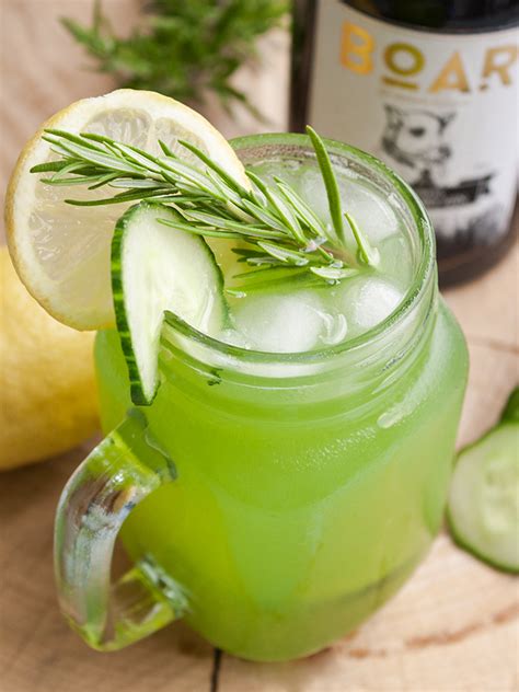 Cucumber Lemonade Chiller Boar Gin Höchstprämierter Gin Der Welt