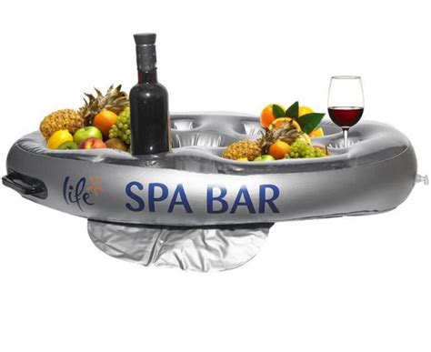 A Wise Choice Cup Holder For Pools And Hot Tub Silver Portable Serving
