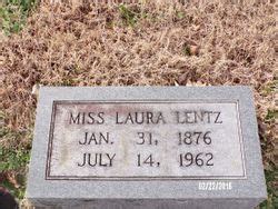 Laura Alice Lentz M Morial Find A Grave