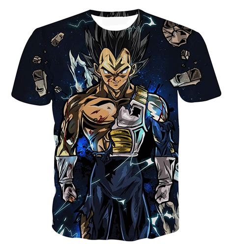 Vegeta Dragon Ball Z Dbz Compression T Shirt Super Saiyan 30