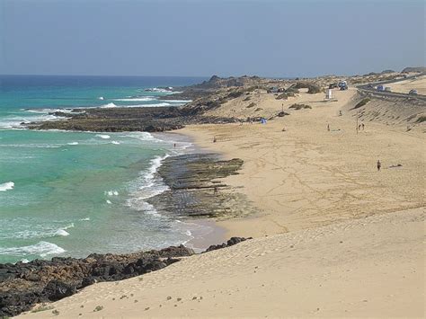 Corralejo Dunes Natural Park In Fuerteventura