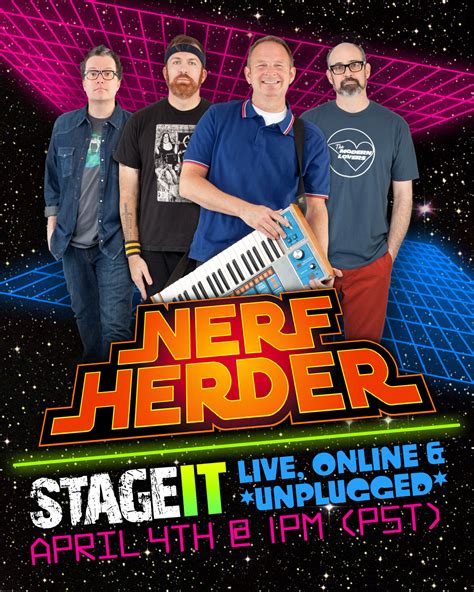 Nerf Herder Announce High Five Anxiety Online Show