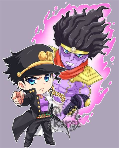 Pin By Pika On Jojo Jojos Bizarre Adventure Jotaro Chibi Anime