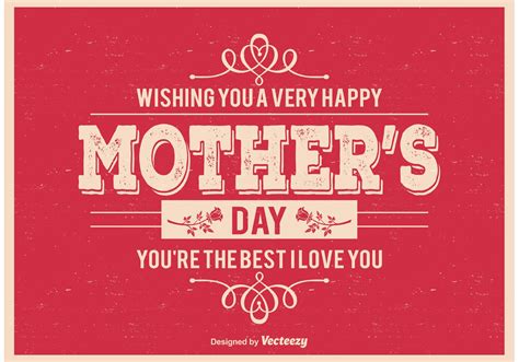 mother s day typographic poster download free vector art stock graphics and images