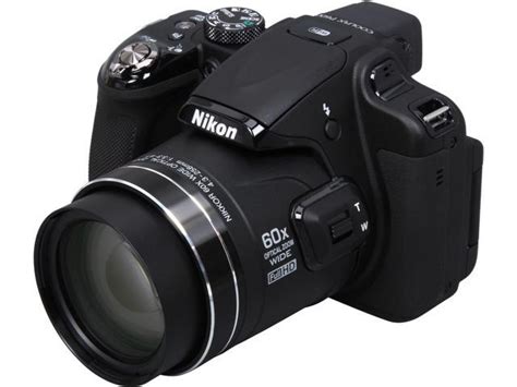 Nikon Coolpix P600 Black 161 Mp 60x Optical Zoom 24mm Wide Angle