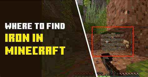 Where To Find Iron In Minecraft 8 Places To Look For
