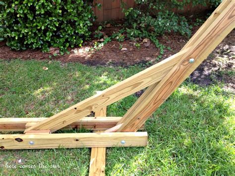 A hammock is the perfect outdoor relaxation spot. $40 DIY Hammock Stand that You Can Make this Weekend