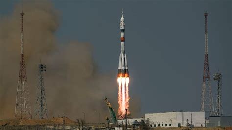 Soyuz Rocket Honours Yuri Gagarins First Space Travel Successfully