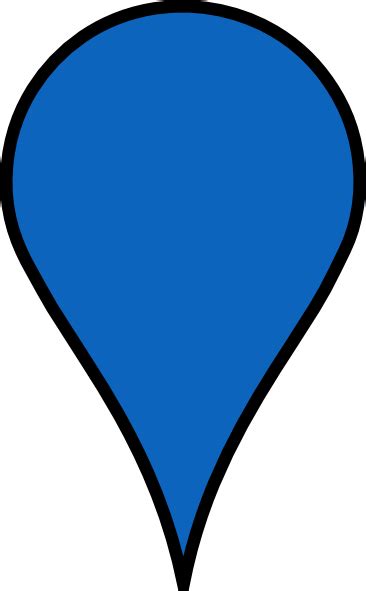 I'd like to change the colors in order to visually identify them on my map. Google Maps Icon - Blue Clip Art at Clker.com - vector ...