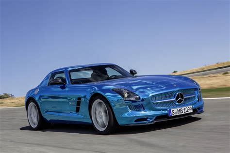 2013 Mercedes Benz Sls Amg Electric Drive Pictures News Research