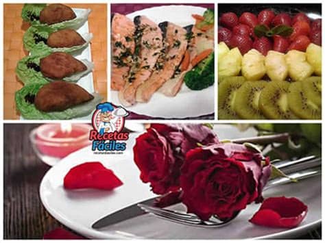 Un clásico para una cena especial. Menú Cena Celebración Romántica
