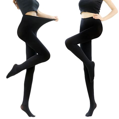 Aliexpress Com Buy Super Elastic Velvet Women Thin Tights Full Step