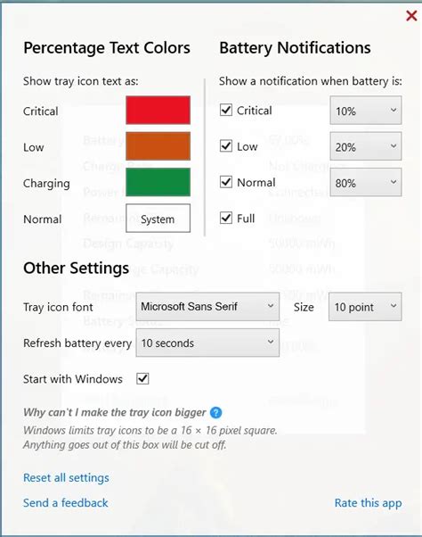 Easy Method To Show Battery Percentage In Laptop Taskbar
