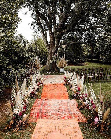 Can You Imagine Walking Down This Aisle Lined With Gorgeous Rugs And