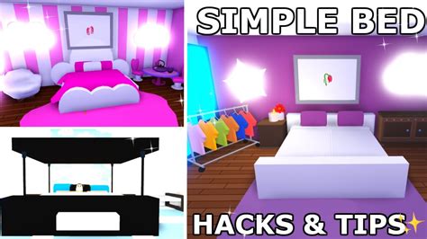 Simple And Easy Bedroom Building Hacks And Tips In Adopt Me