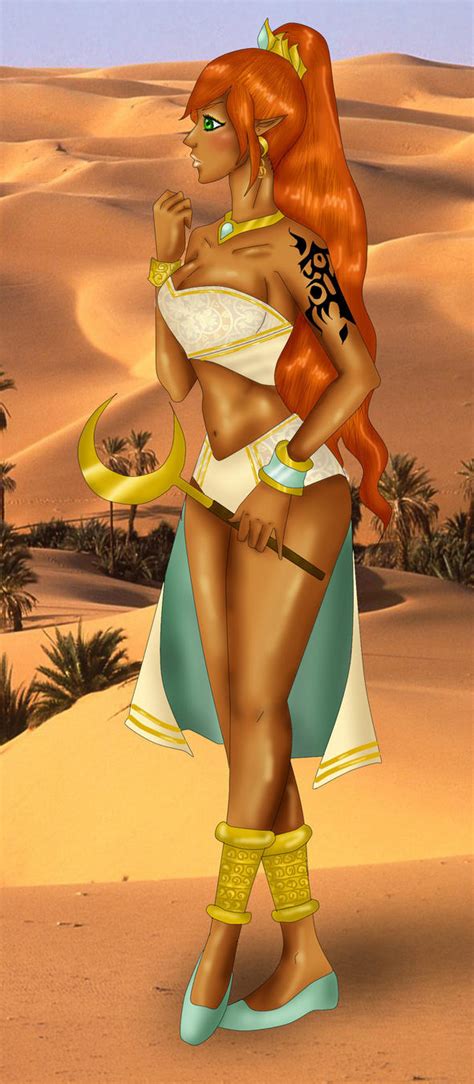 Gerudo Princess By Xiio Goldeneyed On DeviantArt