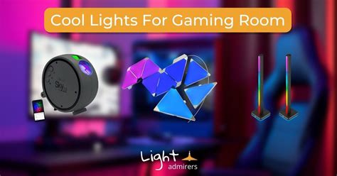 8 Cool Lights For Gaming Room A Perfect Gaming Experience