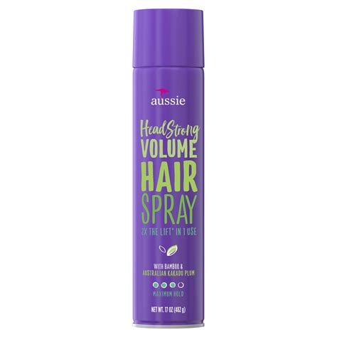 Aussie Headstrong Volume Hairspray, Maximum Hold, 17 oz - Walmart.com