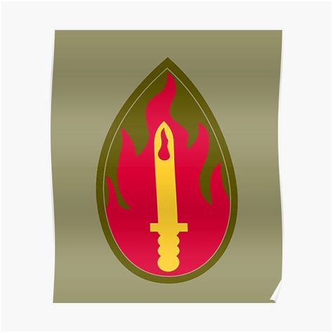Us Army 63rd Infantry Division Poster For Sale By Juliauongdz Redbubble