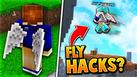 Wings Mod In Skywars Fly Hacks Minecraft Skywars
