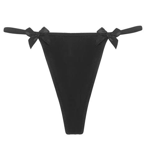 bow sexy thong metal chain temptation sexy underwear sexy lingerie store