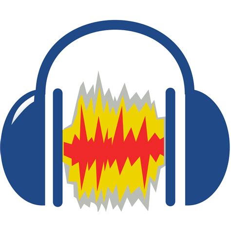 Download free sound png images. File:Audacity.svg - Wikimedia Commons