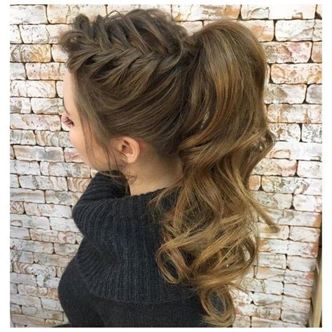 30 Eye Catching Ways To Style Curly And Wavy Ponytails Liked On