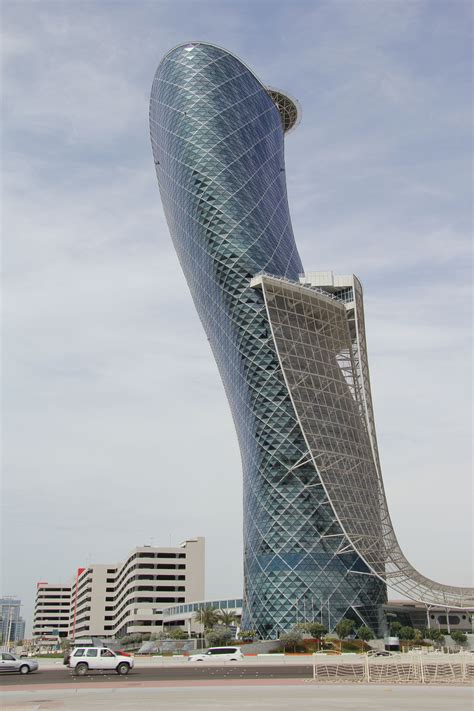 Capital Gate Abu Dhabi Famous Architecture Buildings Architecture
