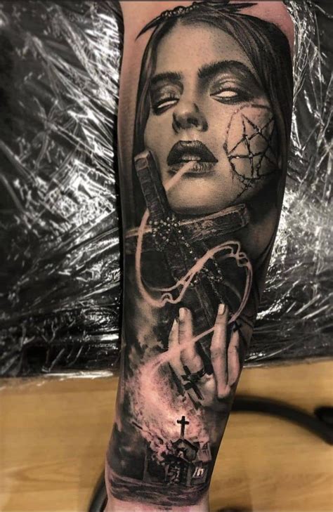 Pin By Alterego On Tattoo In 2022 Dark Art Tattoo Chest Piece Tattoos Skull Girl Tattoo