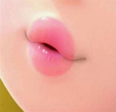 ᘏ 𝐟𝐚𝐢𝐫𝐢𝐞𝐡𝐨𝐛𝐢𝐢 ミ Peach lips Lips drawing Anime lips