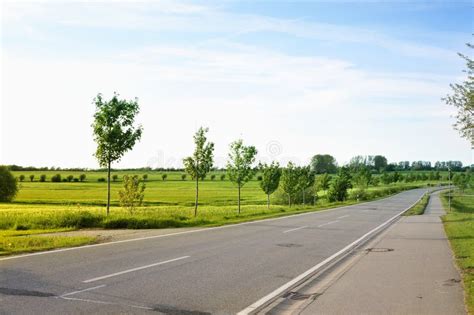 Road In Countryside Stock Image Image Of Verge Scenic 14735919