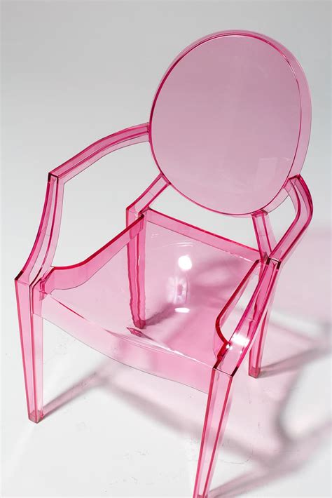 You can find ghost chair colours and shades ranging from pink to blue to black. CH386 Rosy Ghost Chair Prop Rental | ACME Brooklyn