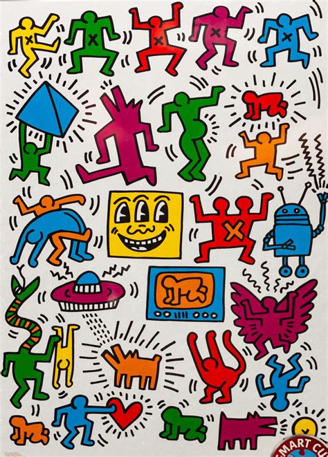 Puzzle Dart 1000 Pièces Keith Haring Collage