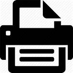 Icons Printer Icon Scan Printing Inkjet Fax