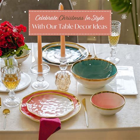 7 Enticing Christmas Table Decor Ideas