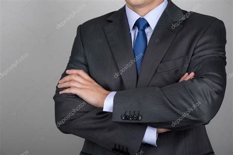 Business Man With Folded Hands Stock Photo By ©dutko 92325846