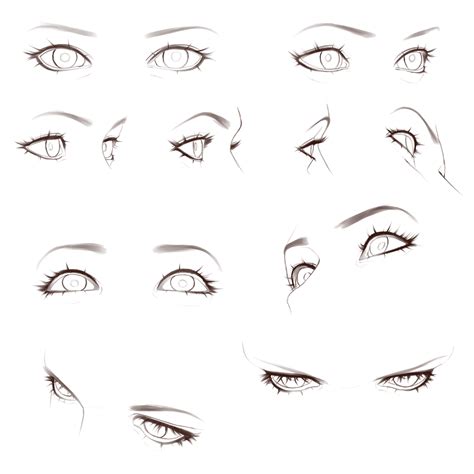 Guide To Rendering Expressive Eyes By Wajiha CLIP STUDIO TIPS Eye Drawing Tutorials Eye