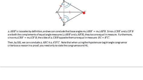 Geo L Congruence Criteria For Triangles Aas And Hl Youtube